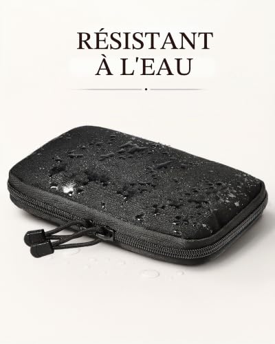 BS-VOG Pochette à tabac pour 2 pipes, Blague à tabac Oxford – vue 4