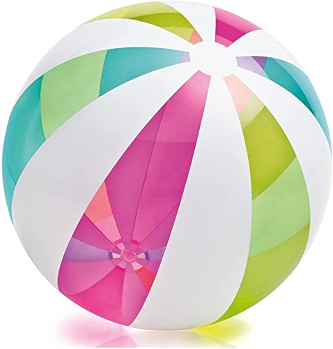 Intex - 59066 Giant Beach Ball (Blue), Soccer