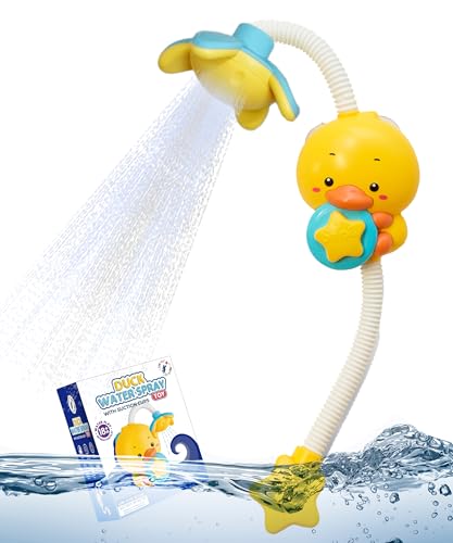 Yellow Duck Water Spray Bath Toy