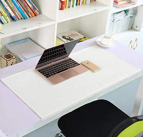 Sous-main de bureau de qualité supérieure avec protection des bords, étanche, en similicuir antidérapant, tapis de souris pour ordinateur portable