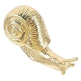 Poignées d'animaux en laiton - notre bouton de tiroir est de forme exquise, et sûr, durable et difficile à déformer, boutons d'escargot en laiton