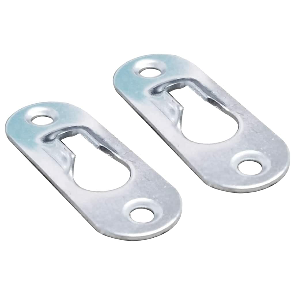 vidaXL Comodini Pensili 2pz Neri 40x30x15 cm in Legno Multistrato