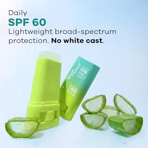Image of Earth Rhythm Daily Dew Cooling Sunstick SPF 60 PA ++++ with Hyaluronic Acid & Aloe Vera, In Vivo Tested