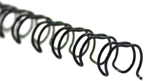 Black Spiral-O 19 Loop Wire Binding Combs - 100pk (1/4 ~ 40 Sheets)