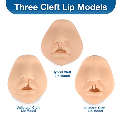 Image of Ultrassist Bilateral Cleft Lip Model, Cleft Lip Suture Training Simulator for Medical Students, Education, Display