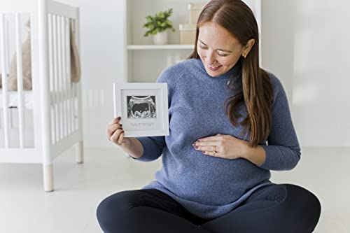 Pearhead-Love-at-First-Sight-Sonogram-Picture-Frame-Pregnancy-Ultrasound-Keepsake-Photo-Frame-Gender-Neutral-Baby-Nursery-Decor-Mothers-Day-Accessory-4x3-Photo-White