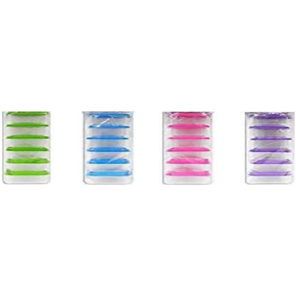 G4GADGET 6x MINI PLASTIC STORAGE BOXES for food snack nuts small container