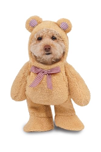 Rubies Walking Teddy Bear Pet Costume for Dogs or Cats, Large