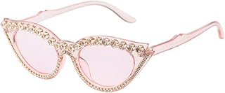 Óculos UV Para Proteção Óculos De Sol Para Óculos Para Mulheres Óculos Elegantes Para Mulheres Óculos De Olho De Gato Pequenos Óculos De Sol Olho De Gato Óculos De Perfuração