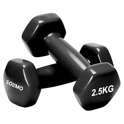 Image of Amazon Brand - Solimo Vinyl Dumbbell