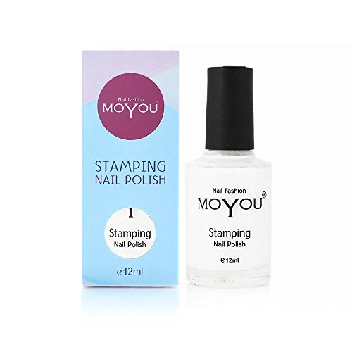 MoYou Nails Original White Colour Stamping Nail Polish Used to Create Beautiful Nail Art Designs Sourced Directly from the Manufacturer by MoYou Nails