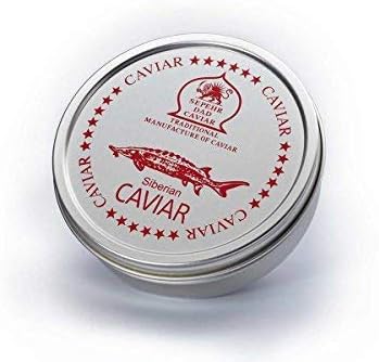 Siberian Caviar Sturgeon roe 125g