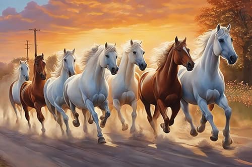 Image of Art Factory 7 Running Horses