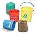 Produktbild Melissa & Doug Sunny Patch Strandfiguren-Sandeimer zum Ineinanderfügen.