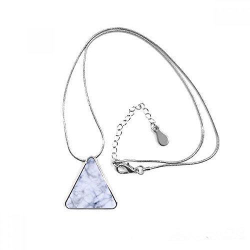 Pendentif en forme de bijoux motif marbre cadeau anniversaire