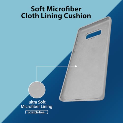 Image of LIRAMARK Liquid Silicone Soft Back Cover Case for Samsung Galaxy Note 8 (White)