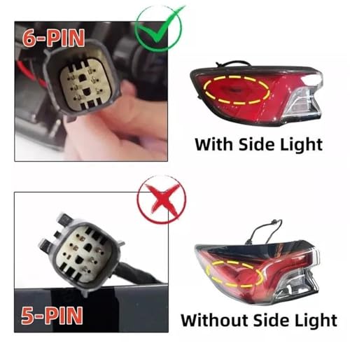 Feu arrière complet Ford Escape 2020 ensemble de lampe gauche - 3