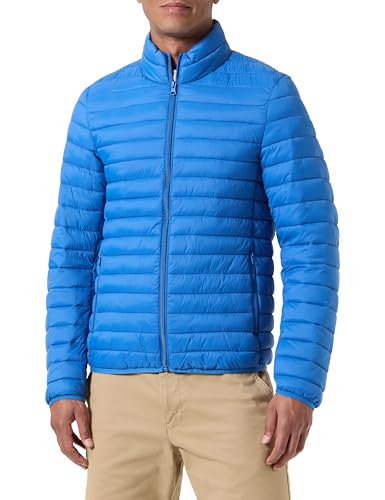 United Colors of Benetton Giubbotto 2BA2UN028 Giacca, Bluette 3M6, XXXL Uomo