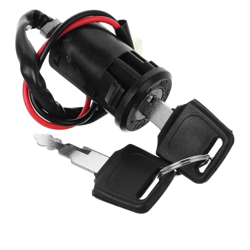 HAKIDZEL ATV Ignition Key Switch Starter Replacement with 2 Wires