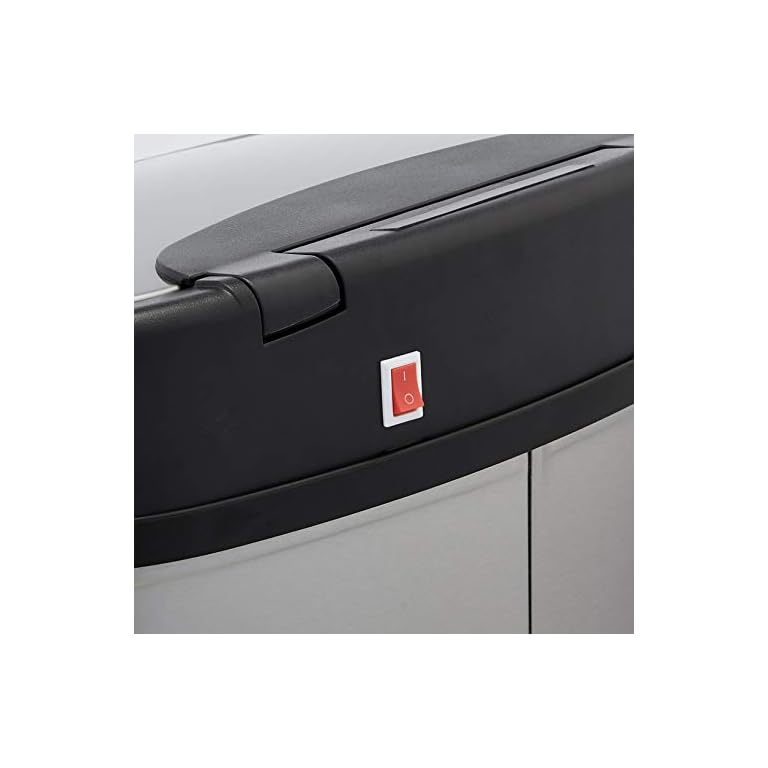 Amazon Basics Motion Sensor HandsFree Trash Can Set 50 Liter and 12