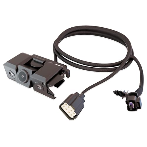 Image of Rear View Backup Camera with Power Tailgate Compatible with 2016-2019 Chevy Silverado GMC Sierra 1500 2500HD 3500HD Replace OE 84062896 23363727