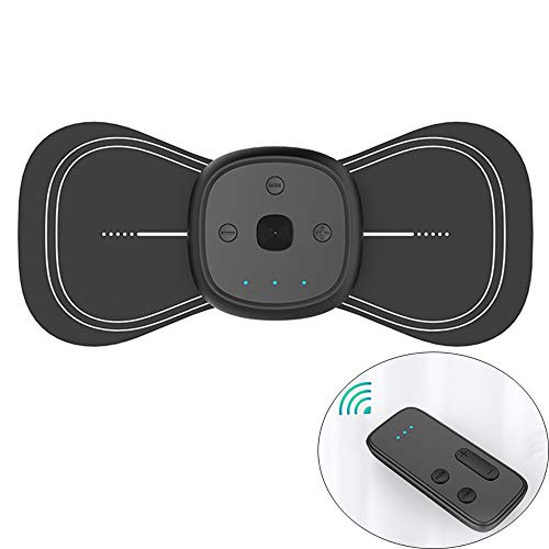 Preisvergleich Produktbild XRTJ Nackenmassagegerät Mit Fernbedienung Tragbares Mini-Zervikalmassagegerät Wiederaufladbares Für Muskeln Im Nacken, ABS-Muskelstimulator