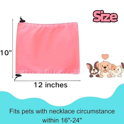 2 Pcs Dog Shower Caps Waterproof Dog Ear Covers with Adjustable Strap Bathing Dogs Ears Protection for Bath Dog Ear Wrap Pets Shower Rain Water 2 Pcs Dog Shower Caps Waterproof Dog Ear Covers with Adjustable Strap Bathing Dogs Ears Protection for Bath Dog Ear Wrap Pets Shower Rain Water