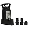 EcoPlus 1500 Elite Submersible Water Pump, Bottom Intake & Removes Down To 1/8, 1500 GPH