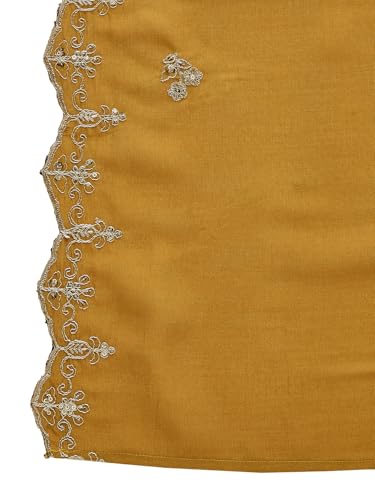 Image of MOKOSH Women's Embroidered Alia Cut Anarkali Pant with Dupatta Set(DM-469)