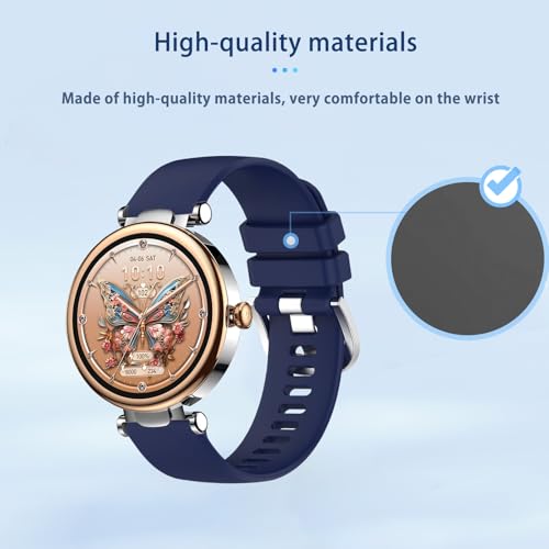Correa de silicona para reloj TOZO S8 azul miniatura 3