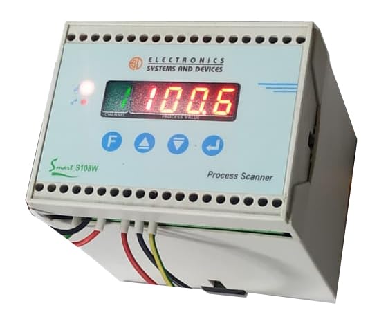 ESD Smart S108W: DIN Rail-Mounted Eight-Channel Process Scanner for efficient monitoring and data acquisition of process variables.-image-43