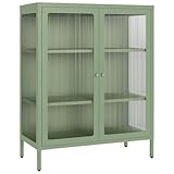 skølm Norns Metallkommode mit Glastüren – Vitrinenschrank...