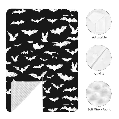 Image of Halloween Bat Car Seat Cover Baby Fashion Carseat Cover for Winter Nursing Cover Newborn Shower Gift