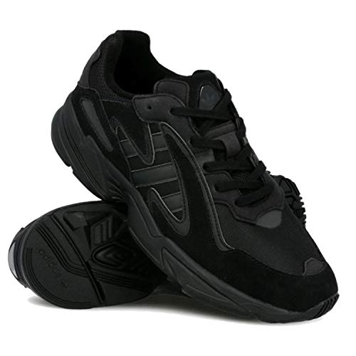 adidas Originals Men's Yung-96 Chasm Chunky Shoes (Black/CORE Black/Carbon, Numeric_12)