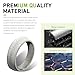 Yidcidu 2PCS Car Exhaust Manifold Gasket, ID 65mm Pipe Donut Gaskets Muffler Ring, Vehicle Exhaust Manifold Sealing for Preventing Leakage, Universal for Most Cars, Trucks, SUVs (Silver)