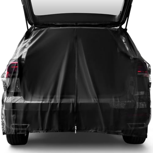 HGYTRL Car Trunk Bug Screen for Chevy Silverado/GMC Sierra 1500/2500/3500 2019-2025, Breathable Magnetic Car Screen for Tail Gate Hatch Durable UV Protection Breathable Camping Gear