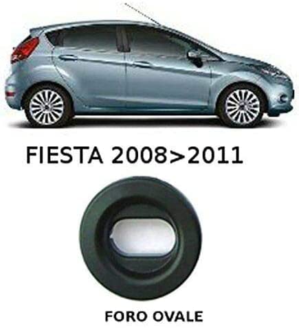 Ford Fiesta VI MK6 2008-2011 ovaler Knopf, rutschfest, verstärkter Fersenpolster aus Gummi