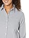 Amazon Essentials Women's Long Sleeve Button Down Stretch Oxford Shirt (Available in Plus Size), Grey, XX-Large