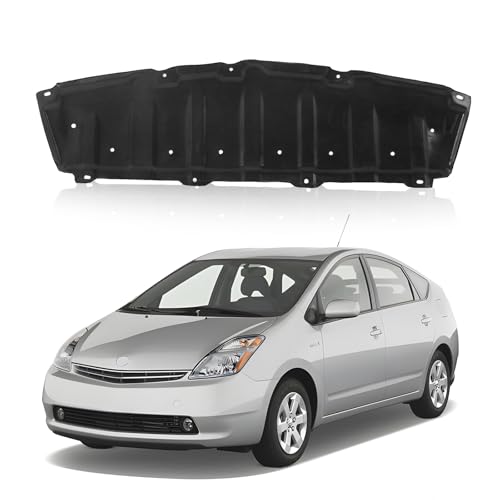 CarPartsDepot Center Lower Engine Cover Splash Shield Plastic Compatible for 2004-2009 Toyota Prius Fits 5144747010 TO1228141