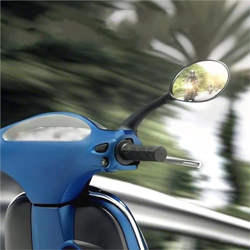 Espejo retrovisor de motocicleta con acabado resistente para Vespa 6