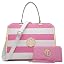 Strip Pink and White