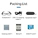 Smart Glasses with Camera, Video Recording and Photo Taking, Recording Glasses 1080P HD 32GB Memory Card Video Camera Glasses for Men Women Cycling Hiking Travel, No Bluetooth NO WiFi No App