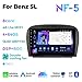 FELLOSTAR Android Car Stereo Radio for Mercedes-Benz SL350 SL500 SL55 SL600 SL65 2001-2007 Built in Apple CarPlay Android Auto GPS Navigation WiFi Head Unit Touchscreen Display (8-Core 8+128GB)