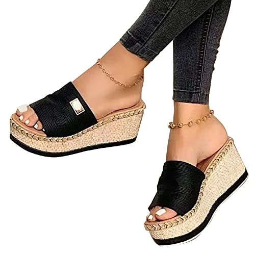 Chaussures de plage rétro pour éviter la fatigue des pieds avec des talons plats