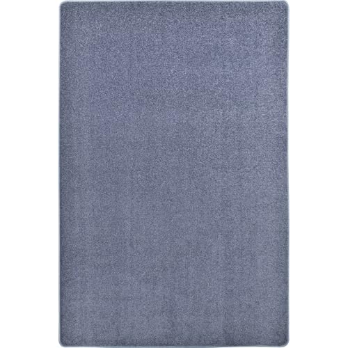 Tapete rectangular 7'6" x 12' color azul glaciar miniatura 1