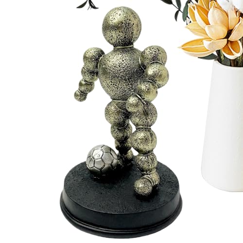 Dekorative Sportstatue, Kunstharz, modern, abstrakt, künstlerisch, Statue eines Ballsportlers, für...