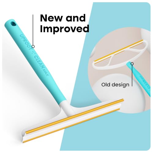 Image of Uproot Cleaner Max Dog Hair Remover for Car & Carpet - Rake for Pet Hair Removal - 2X Faster Than Uproot Cleaner Pro - Cat Remover for Large Fabrics & Rugs
