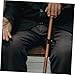 LRXIYODE Cane Handle for Seniors Durable Foldable Assistant Grip with Power Assistance for Fits Walking Sticks for Easy Storage and Transport