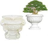DIYUNIMOULD Concrete Planter Molds, Cement Planter Moulds for Indoor and Outdoor Garden Use (20CM)