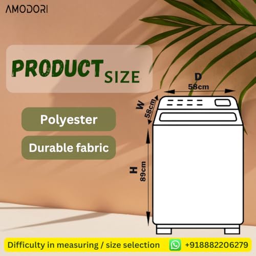 Image of Waterproof Top load washing machine cover Compatible for TOSHIBA 7 kg (AW-K801A-IND(SG) floral Blue Multi Print